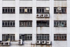 air conditioner facade