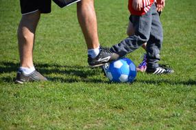 Children Football Attack