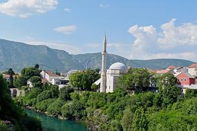 Mostar Bosnia Herzegovina view