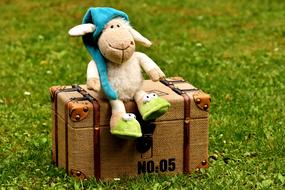 Schäfchen Soft Toy Figure