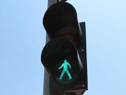 Traffic Pedestrians Green light