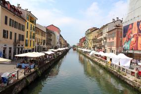 goodly Milan Navigli River