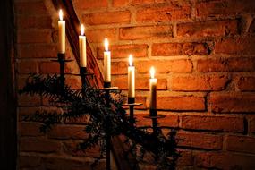 Christmas Candlelight Candlestick