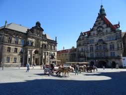 Dresden Statue Germany