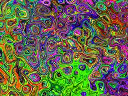abstract background, bright colorful pattern