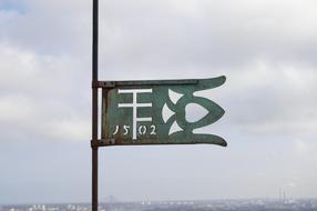 Pennant Roof Vane On The