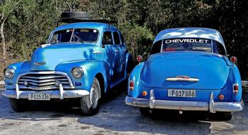 Cuba Antique Cars Vintage