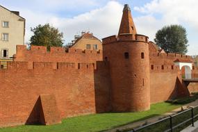 Warsaw Fortress Red Bricks