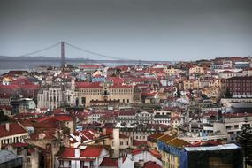 City Lisbon red roof