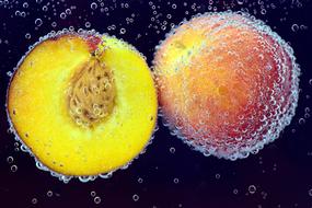Peach Fruit Eat