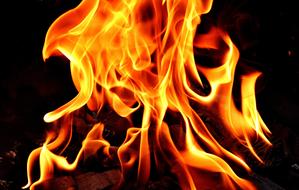Fire Flame Carbon