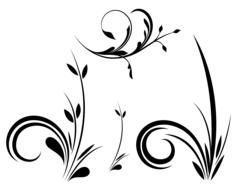 flowers garden leaves floral