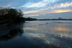 Abendstimmung Outer Alster