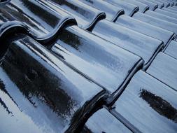 Roofing Tiles macro