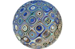 deco ball isolated graphic effect