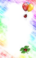 greeting card invitation colors drawing