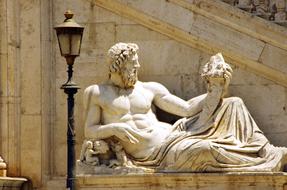 Rome Statue Horn