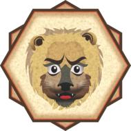 coat of arms depicting a lion
