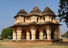 Lotus mahal hampi, unesco, India