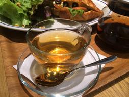 Tea Earl Grey Glass Cup