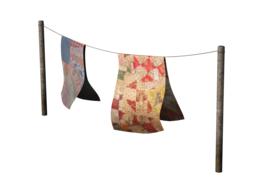 leash clothes line knitting rope