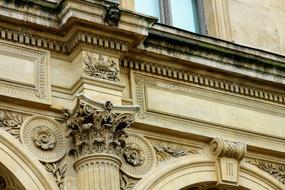 facade of an old building in Paris