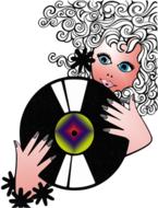 woman disk music 1970 girl disco