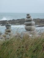 Pebbles at Beach Sea