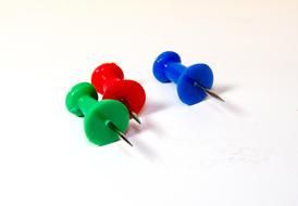 Drawing Pin Nail White