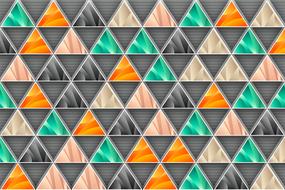 abstract geometric triangle shape as background