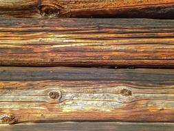 weathered Wooden Beams