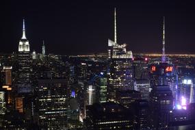 Night Photograph Newyork