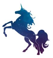 unicorn dream sky magic fantasy