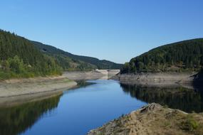 Building Dam Bank water