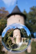 Glass Ball City Wall
