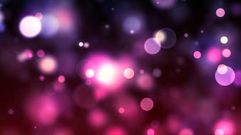 bokeh light glow abstract pink
