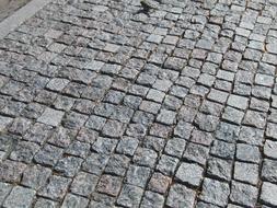 grey Paving Stone Road