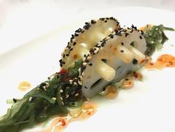 seaweed dish