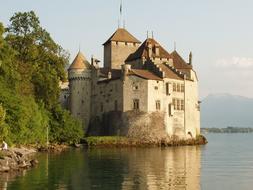 Lake Lausanne Switzerland