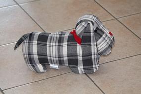 Plush Doggie Doorstop