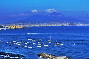 Naples Sea Vesuvius