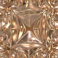 golden abstract background with metallic glow