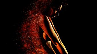 woman pretty beauty young shooting