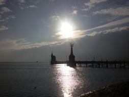 Imperia Rays Lake Constance Sea