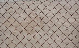 burgundy wire mesh fence