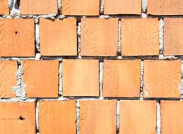 Brick Wall orange