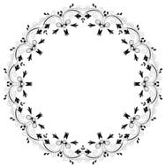 floral flowers flourish decorative