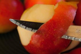 Apples Knife Fruit