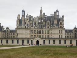 very beautiful Castle Fall Loire