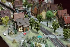 Model Railroad Layout Vasútmodell
